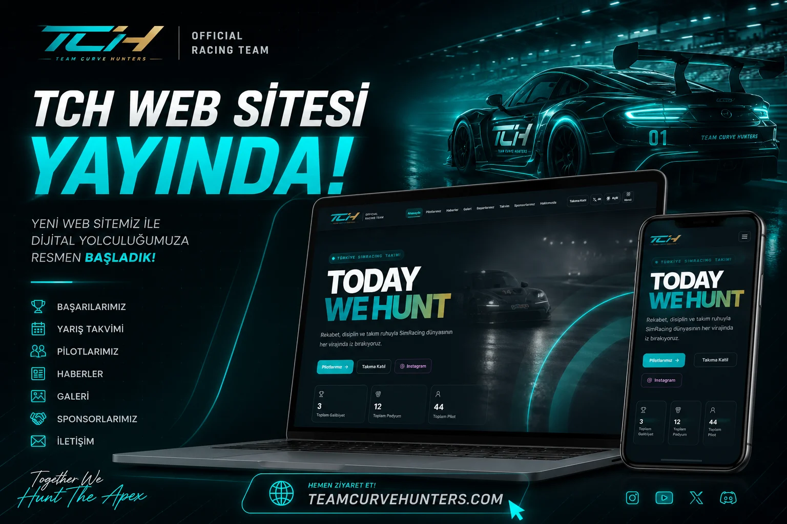 TCH Web Sitesi Yayında!